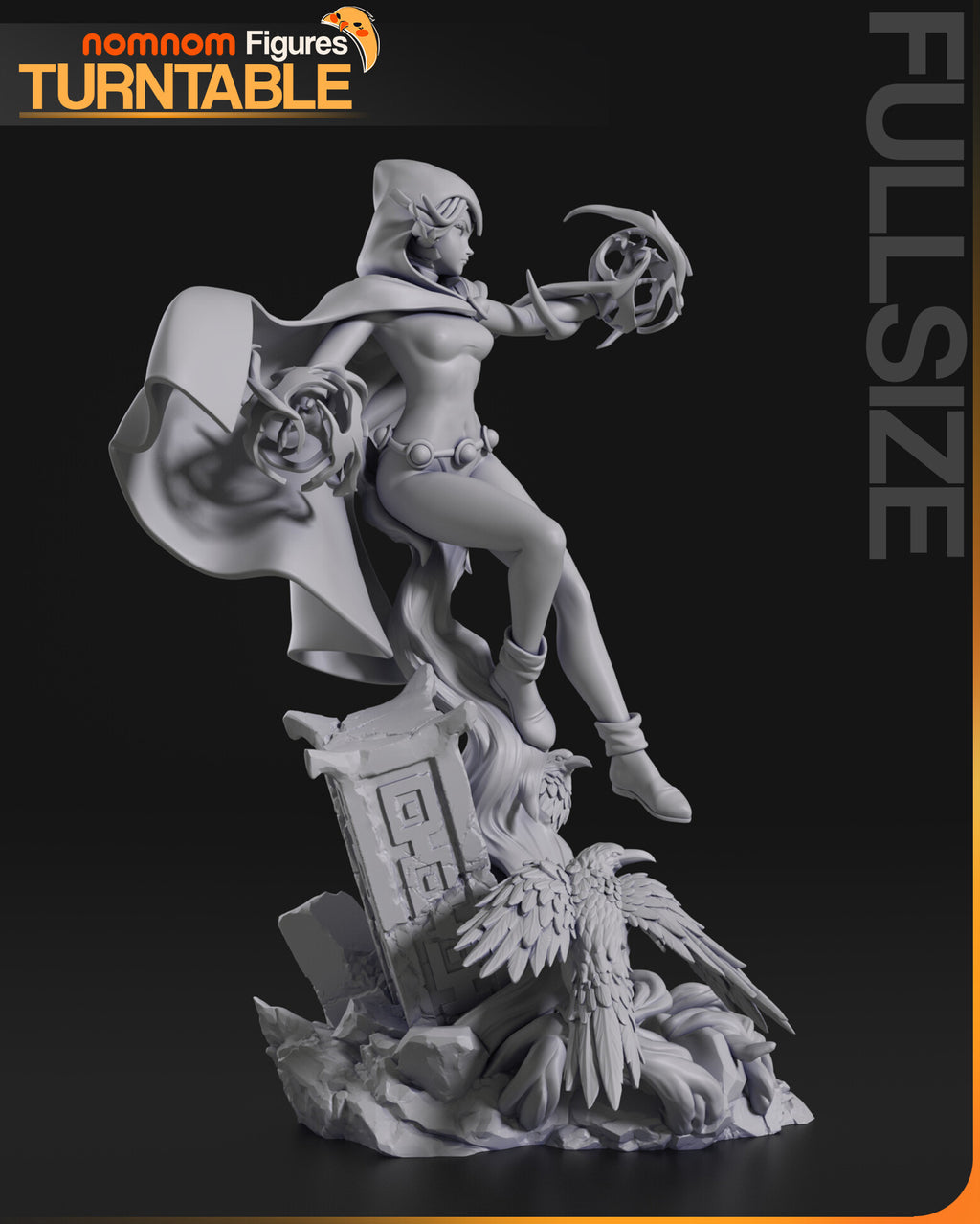 Raven — studio render 7