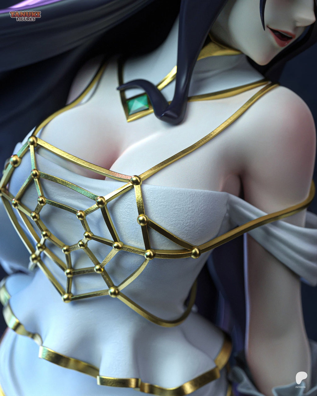 Albedo (Overlord) resin figure by Tanuki Figures — studio render 7