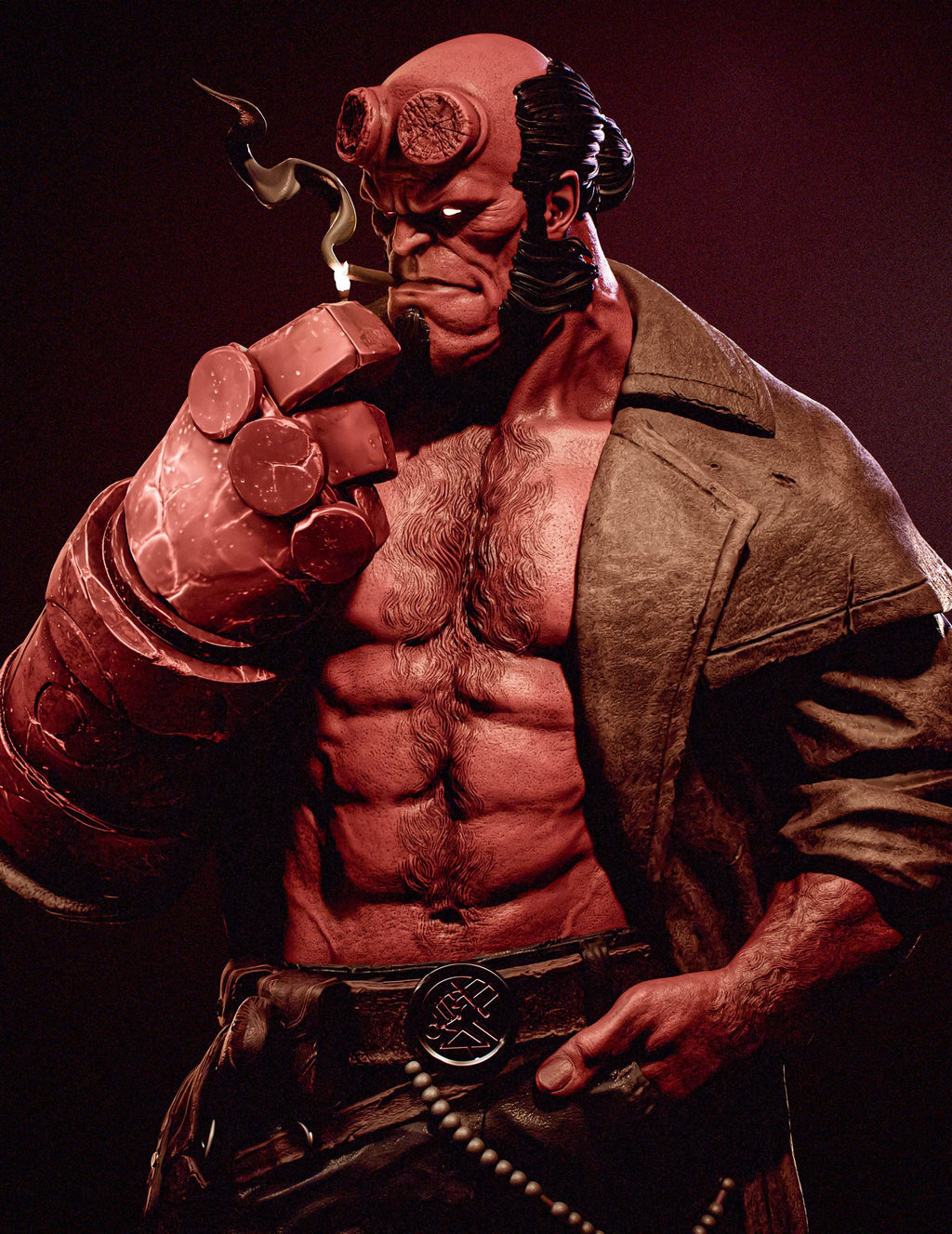 Hellboy — studio render 6