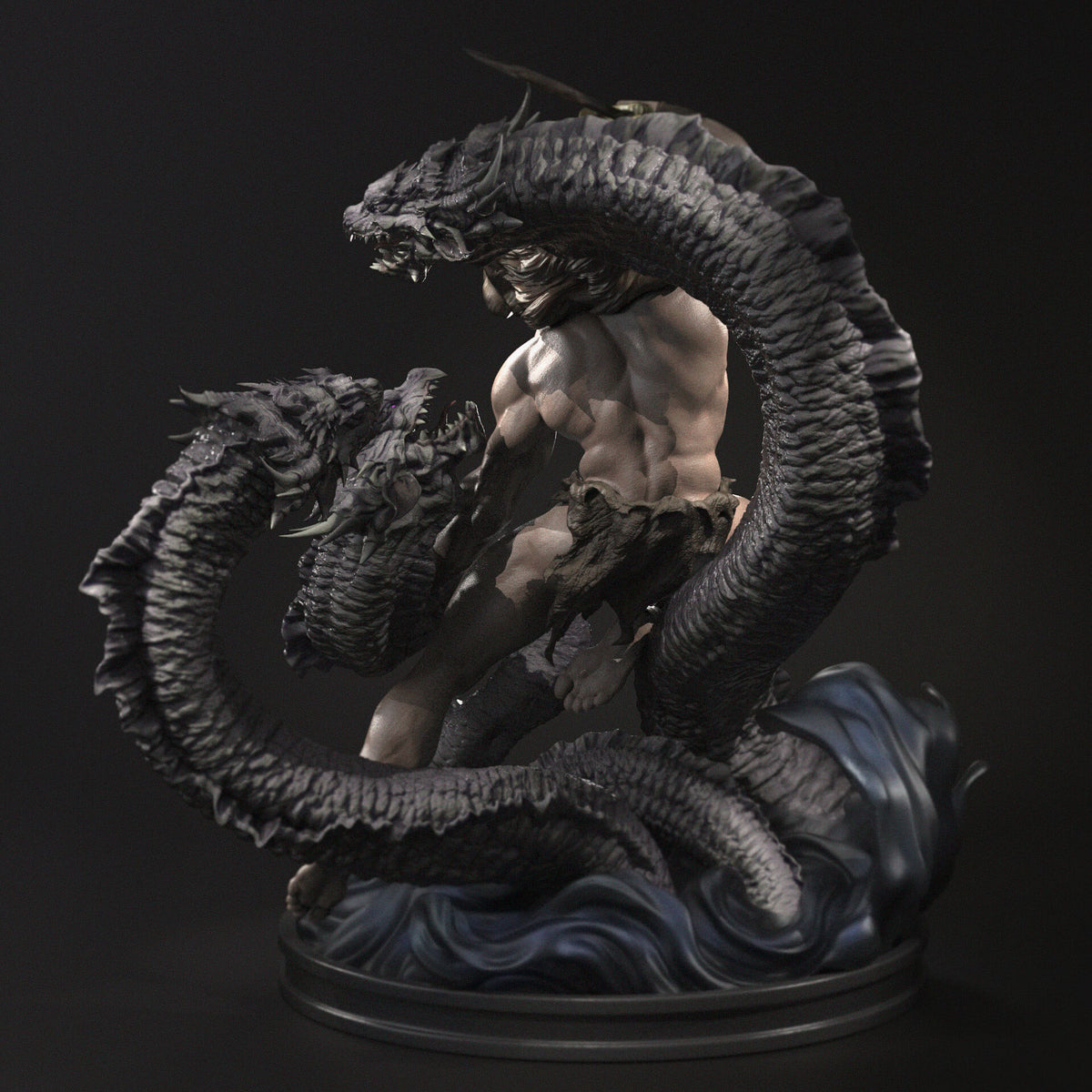 Hercules Greek mythology resin figure by CA 3D Studios — studio preview 4