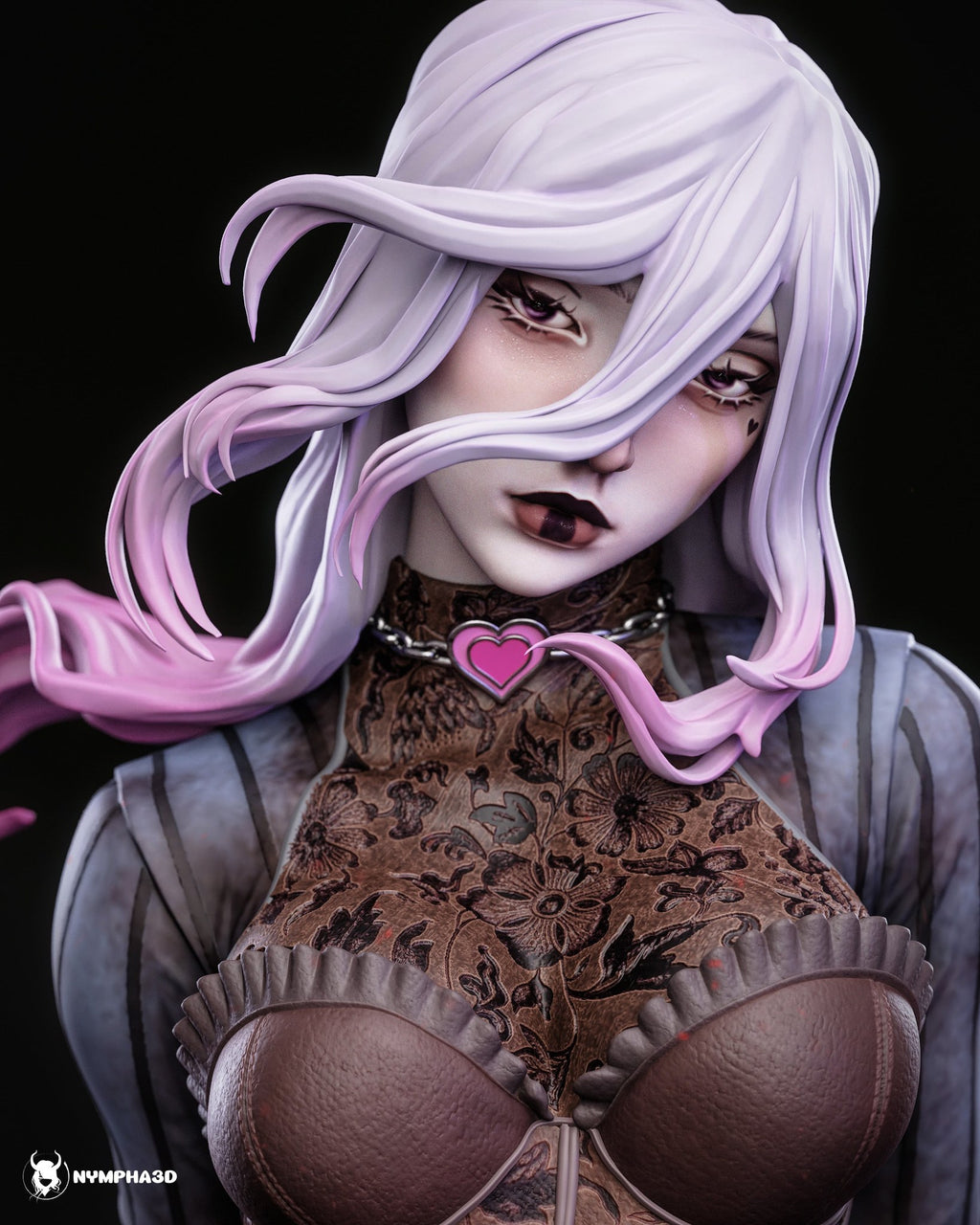 Sable Ward (Dead by Daylight) resin figure by Nympha — studio render 4