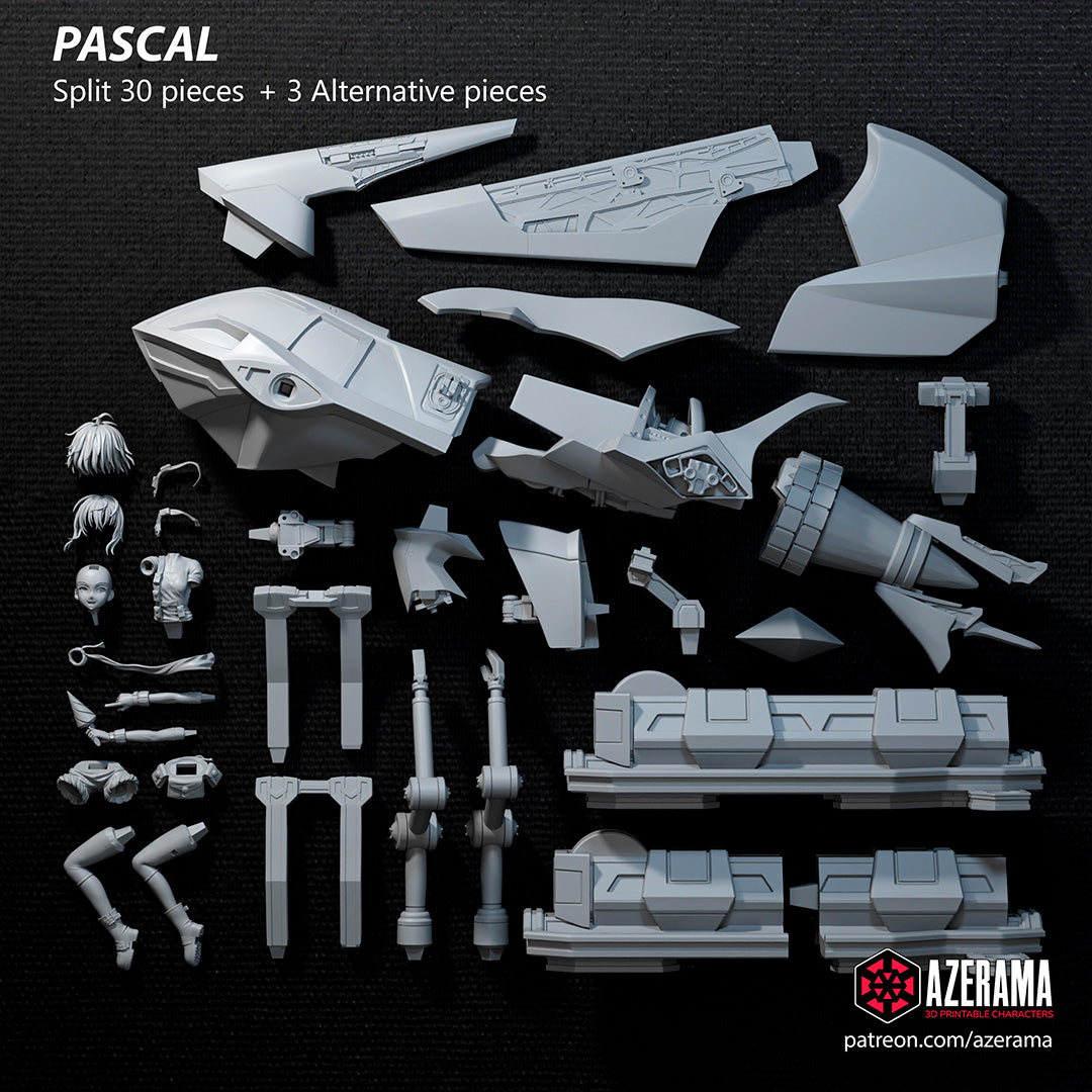 Pascal (Tales of Graces) resin figure by Azerama — studio render 4