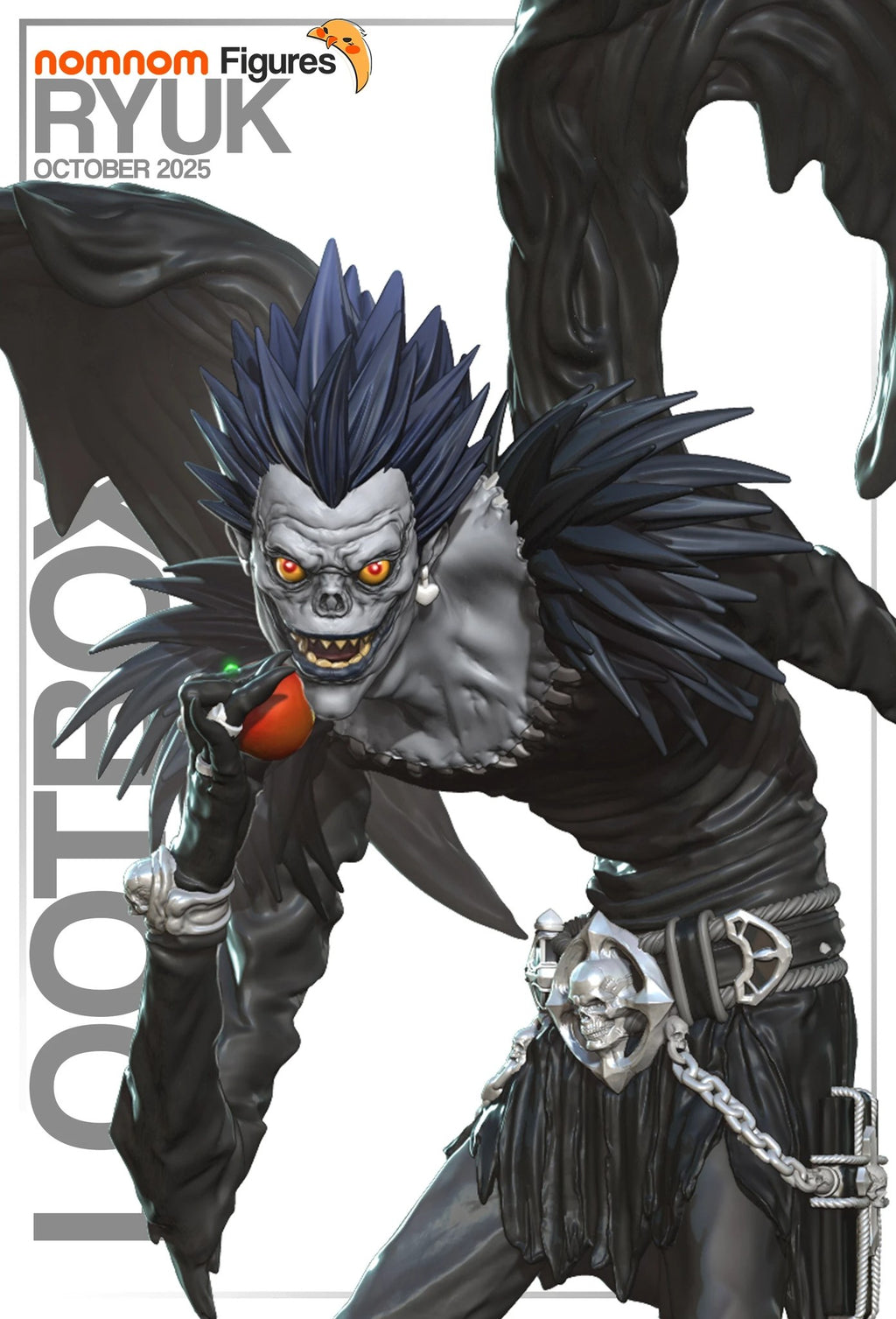 Ryuk Death Note resin figure by NomNom Figures — studio preview 1