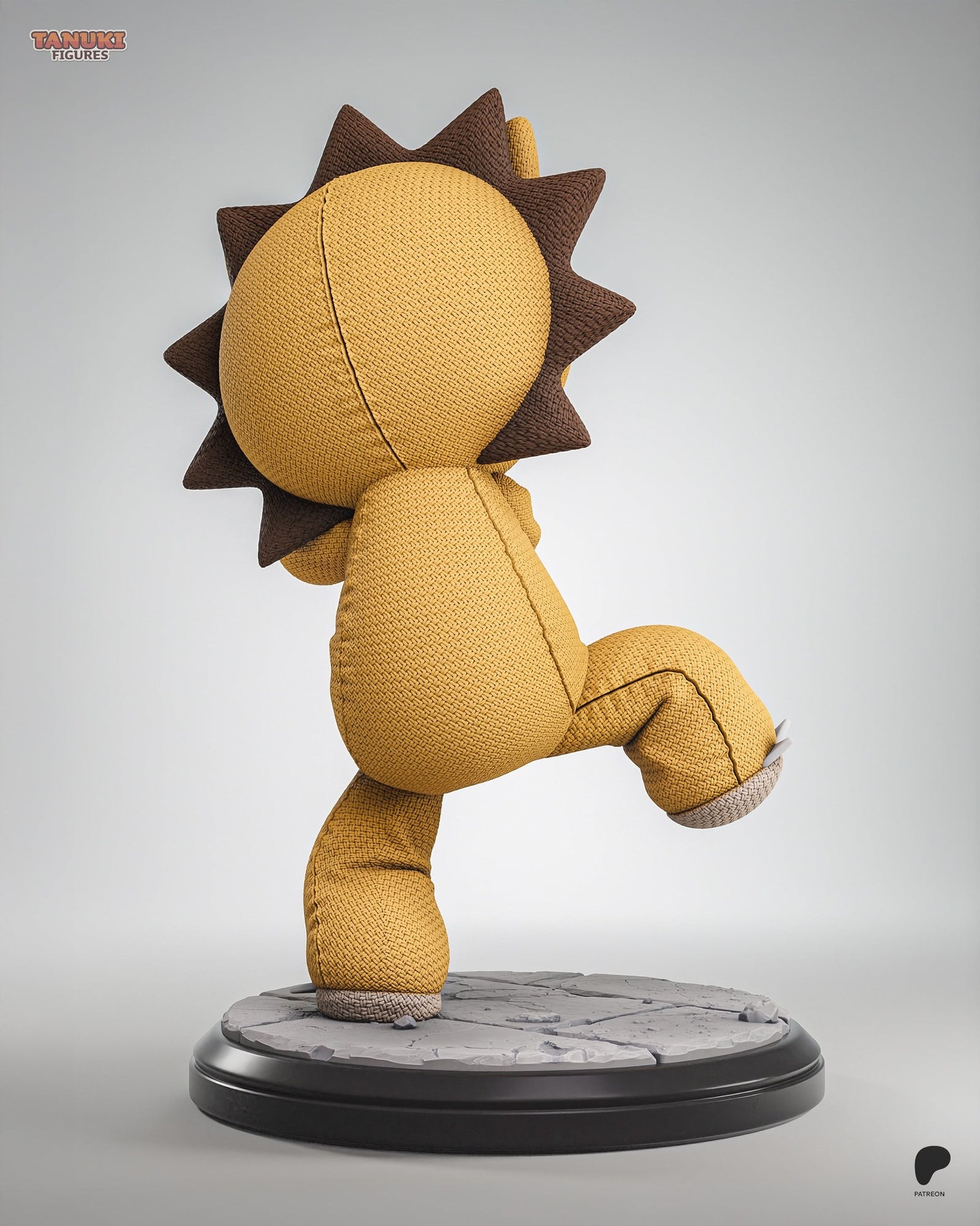 Kon (Bleach) resin figure by Tanuki Figures — studio render 3