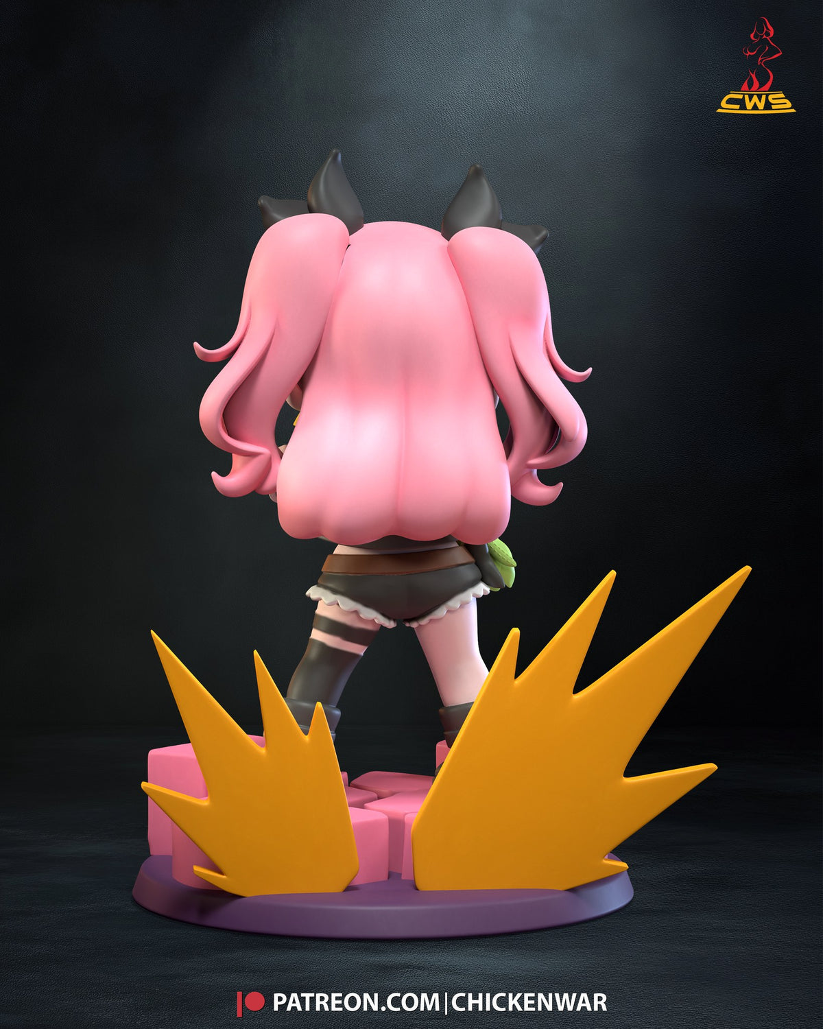 Nicole Demara (Zenless Zone Zero) resin figure by CW Studio — studio render 3