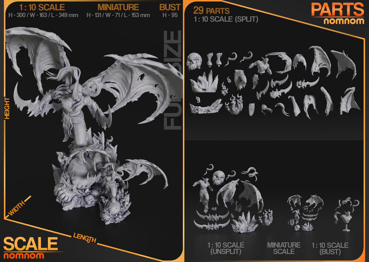 Illidan Stormrage — studio render 3