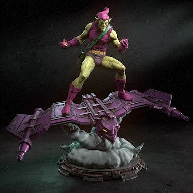 Green Goblin (Marvel) resin figure by h3LLcreator — studio render 2