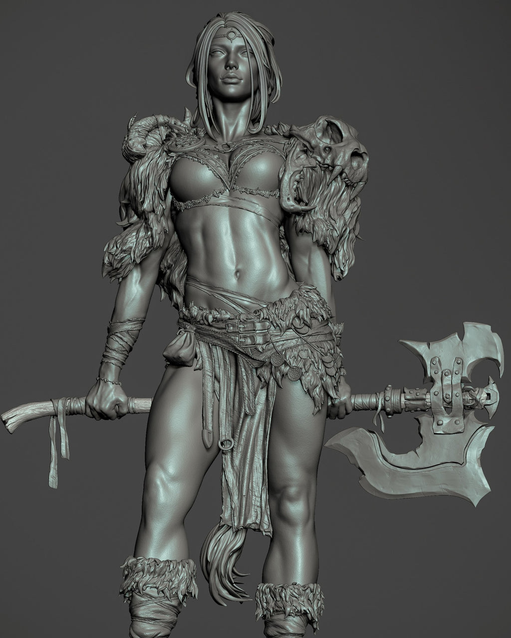 Barbarian Queen — studio render 8