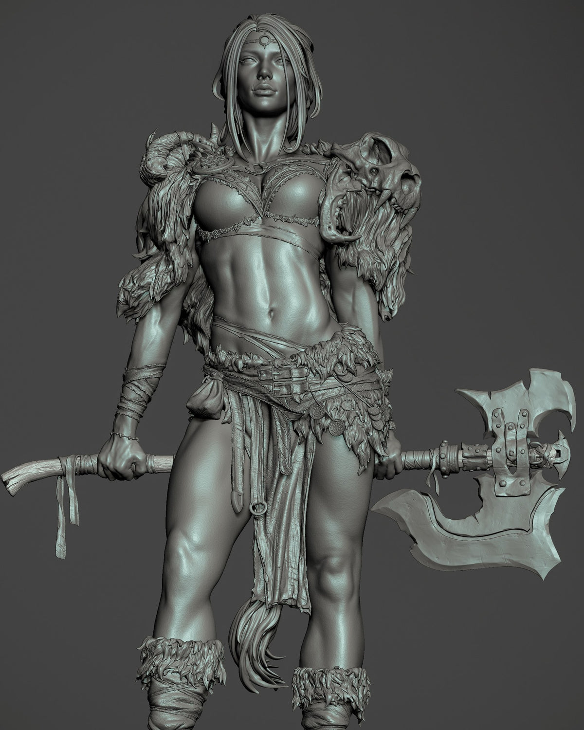 Barbarian Queen — studio render 8