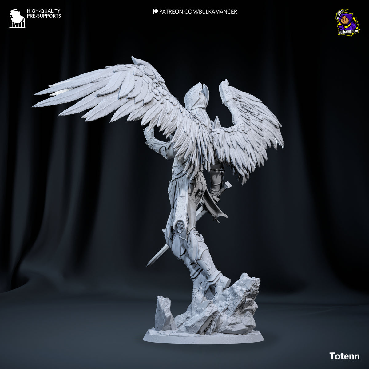 Dame Aylin (Baldur's Gate) resin figure by Bulkamancer — studio render 12