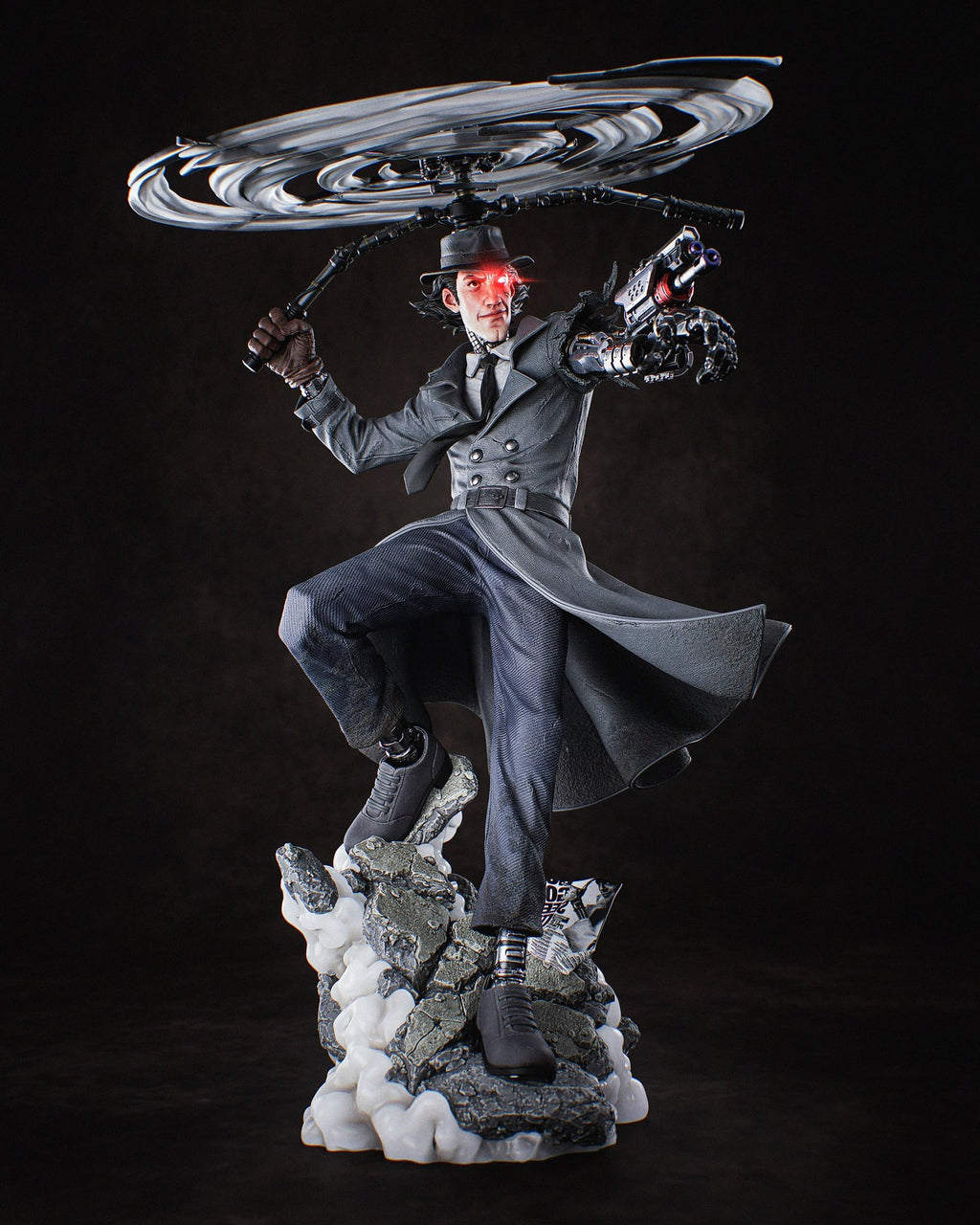 Inspector Gadget resin figure by CA 3D Studios — studio preview 5