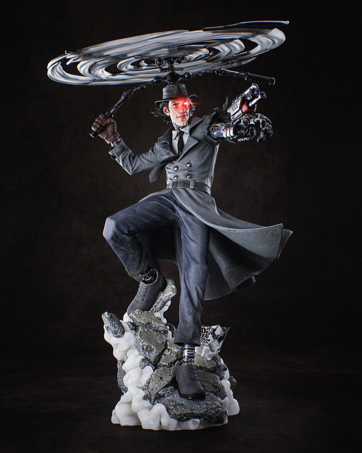 Inspector Gadget resin figure by CA 3D Studios — studio preview 5