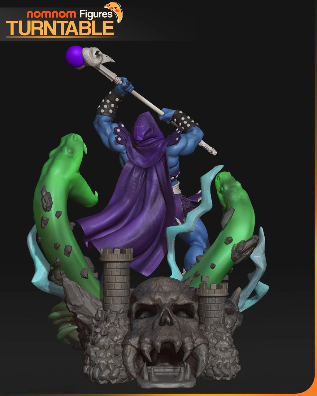 Skeletor — studio render 7
