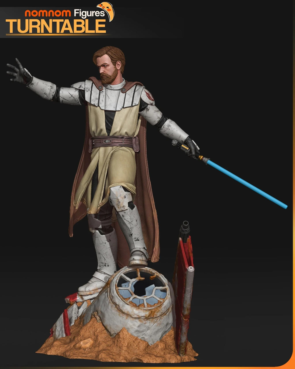 Obi-Wan Kenobi — studio render 6