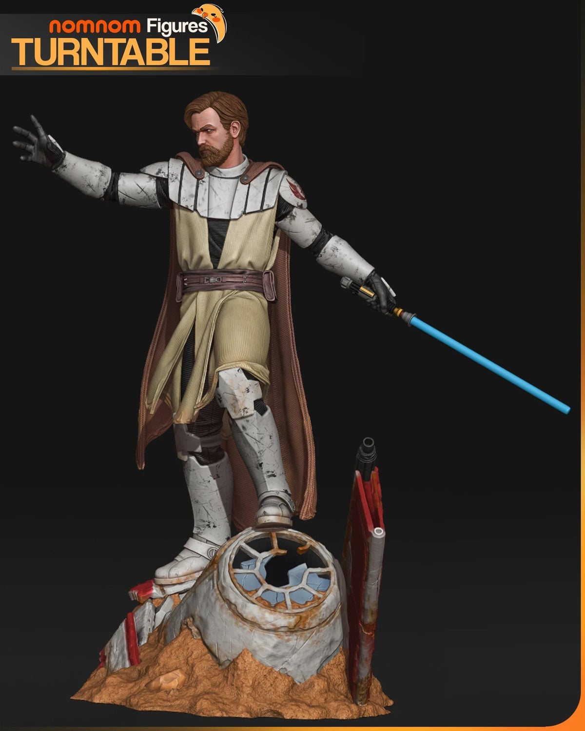 Obi-Wan Kenobi — studio render 6