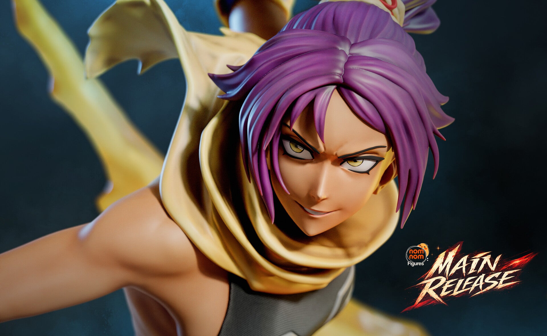 Yoruichi Shihoin — studio render 8