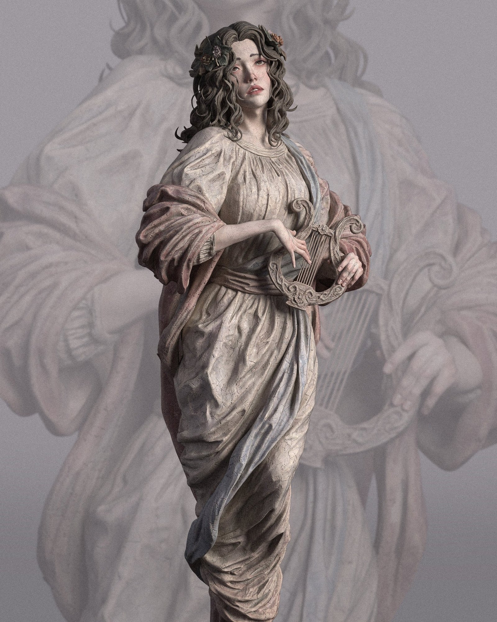 Muse _Original Characters resin figure by CA 3D Studios — studio preview 5