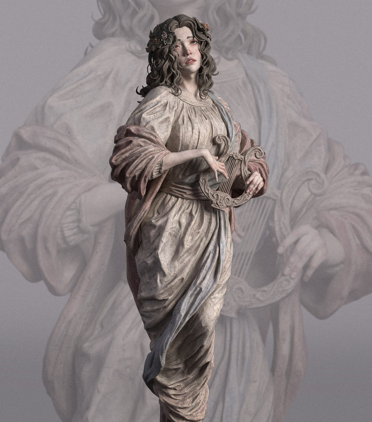 Muse _Original Characters resin figure by CA 3D Studios — studio preview 5