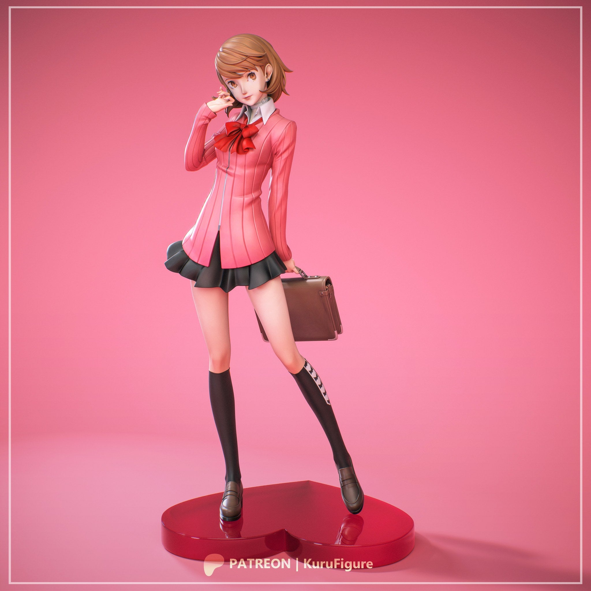 Yukari Takeba (Persona 3) resin figure by Kuru Figures — studio render 8