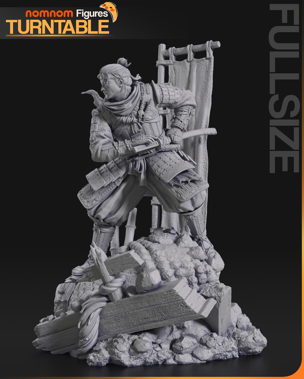 Jin Sakai — studio render 6
