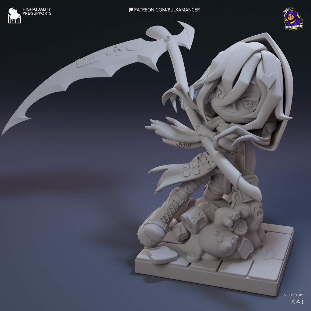 Bulka Crustreaper (Unbreadable) resin figure by Bulkamancer — studio render 5