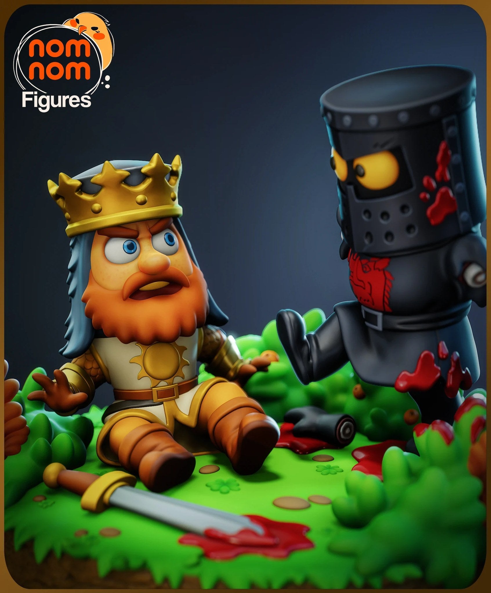 The Black Knight — studio render 3