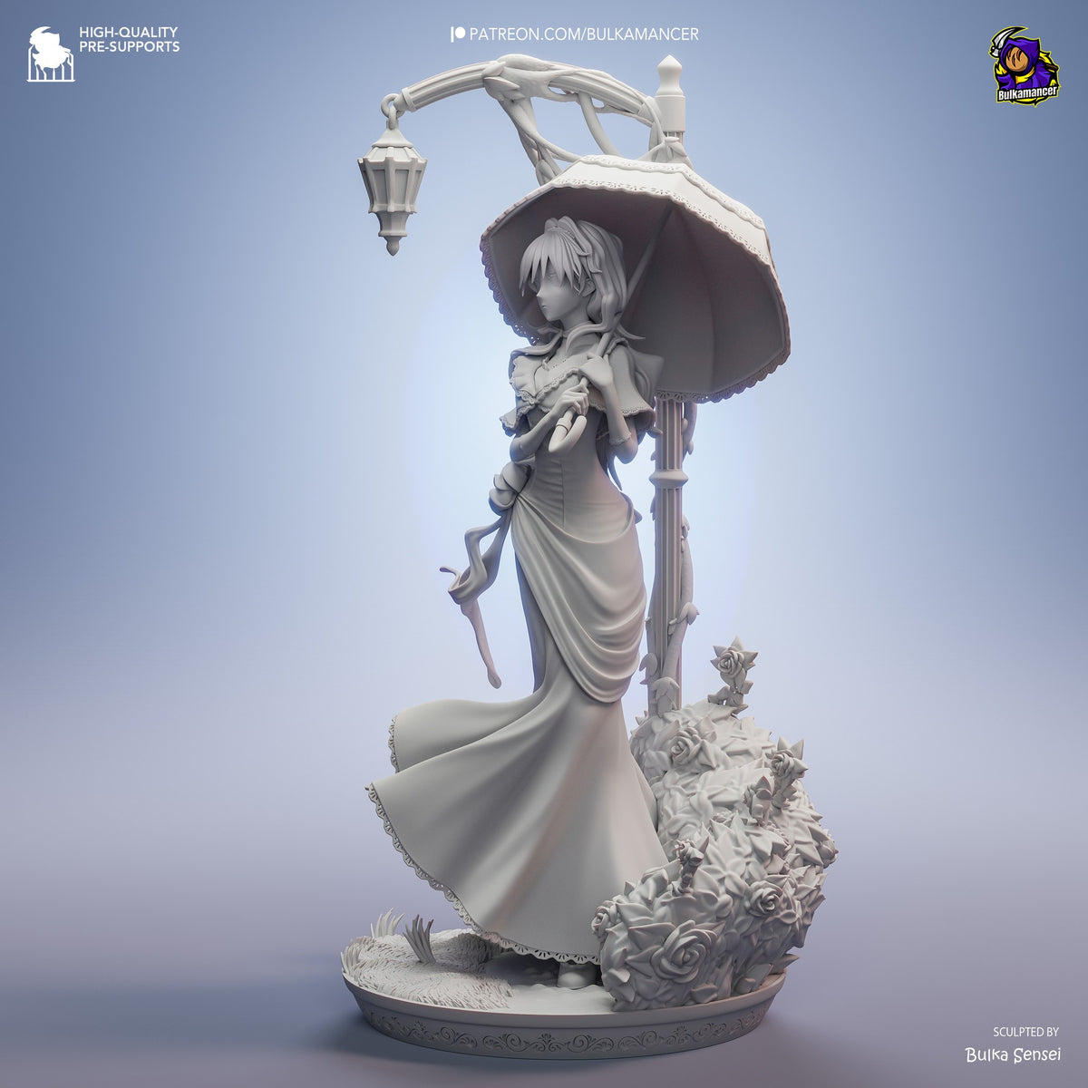Penelope Eckhart (Villains Are Destined to Die) resin figure by Bulkamancer — studio render 12