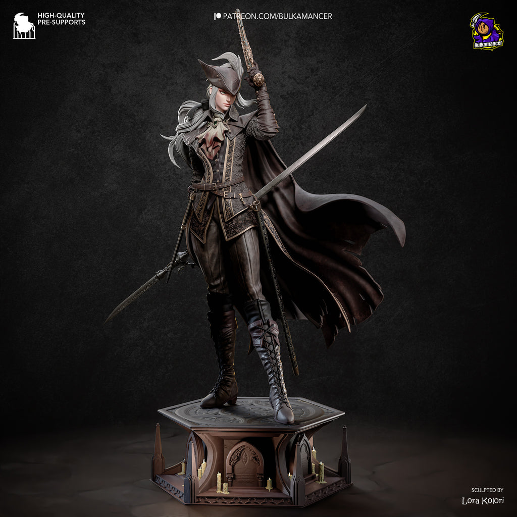 Lady Maria (Bloodborne) resin figure by Bulkamancer — studio render 5