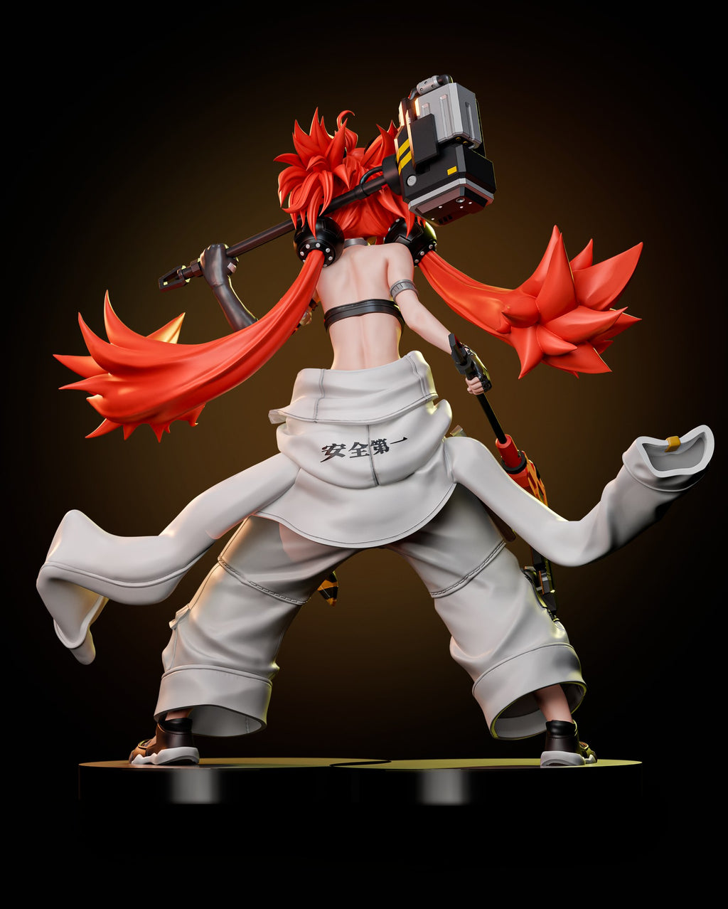 Koleda Belobog (Zenless Zone Zero) resin figure by Tenshi Figures — studio render 4