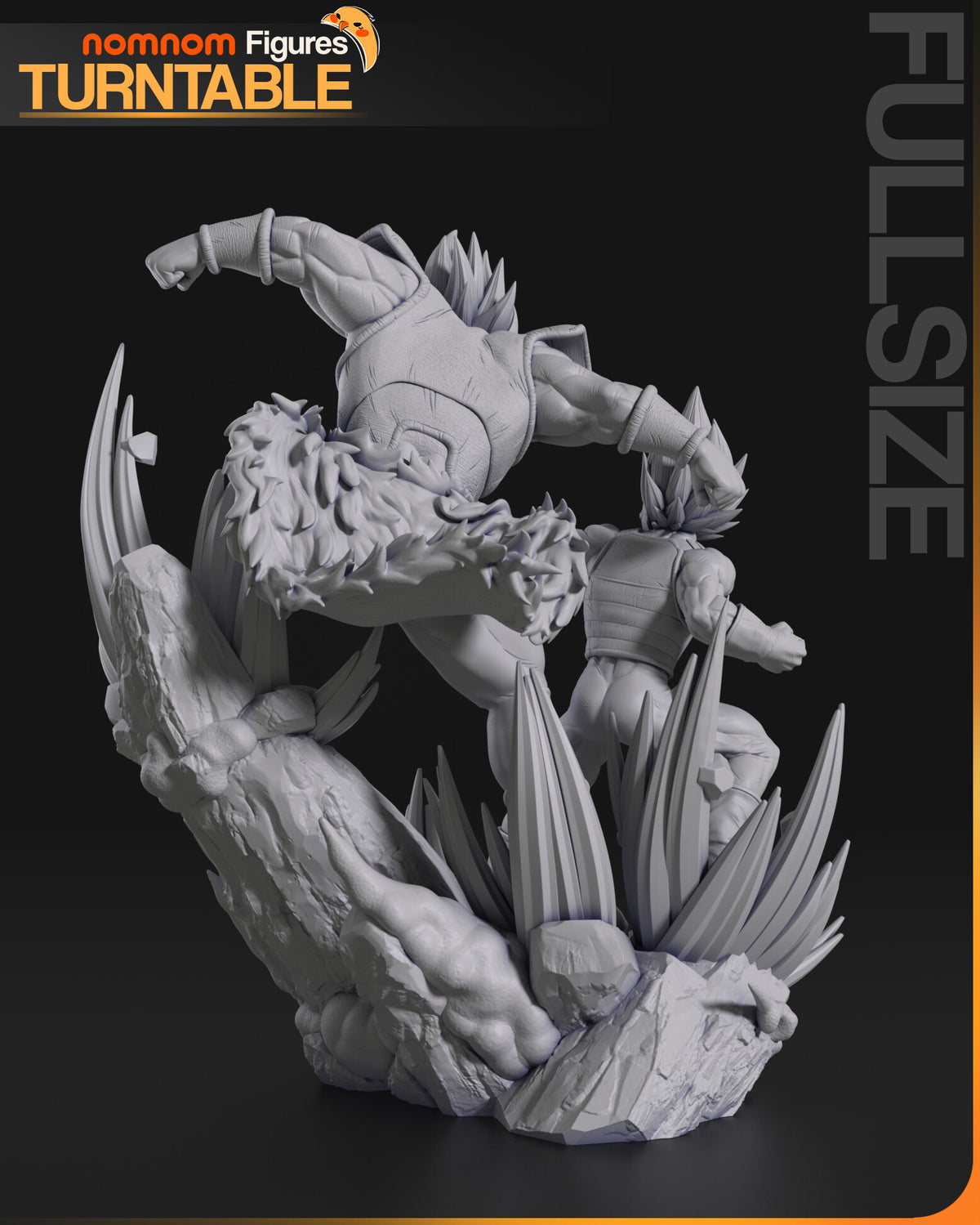 Vegeta Vs Broly — studio render 6