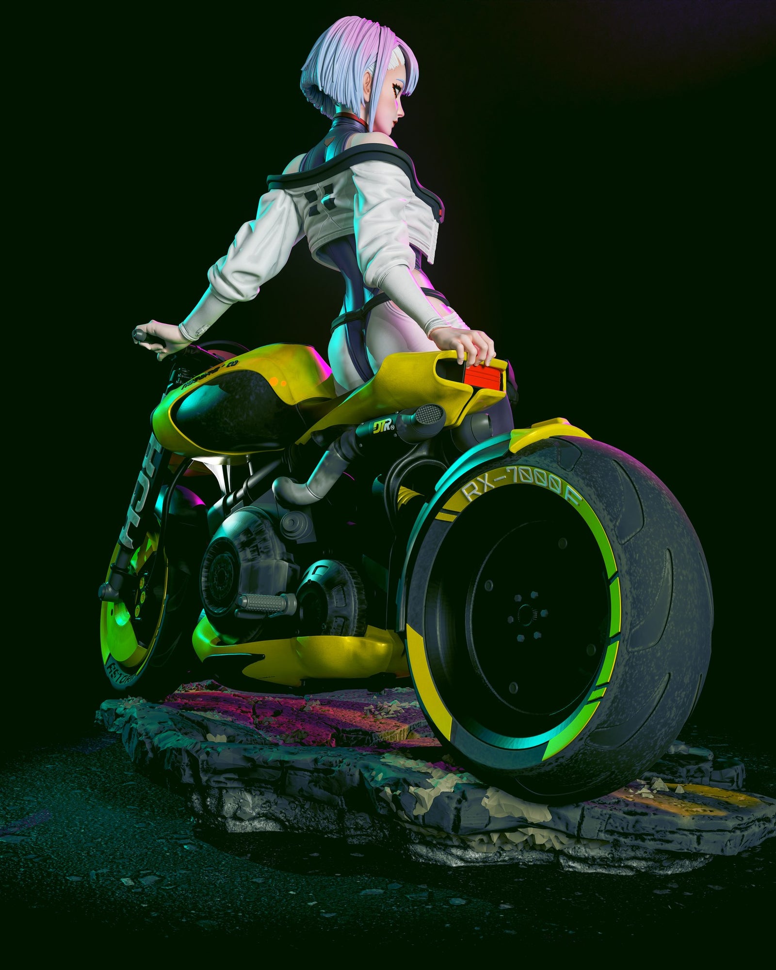 Lucy Kushinada — studio render 4