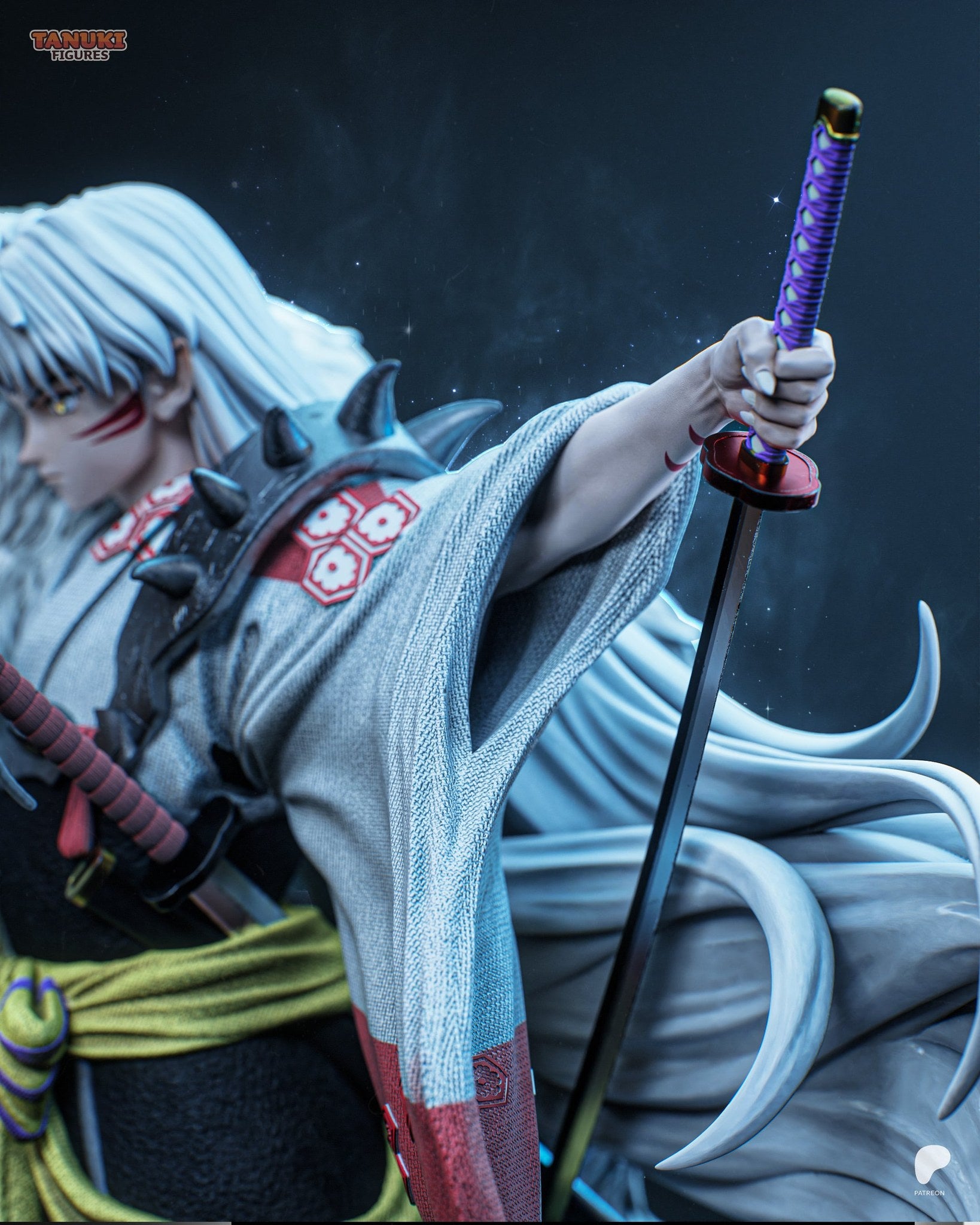 Sesshomaru (Inuyasha) resin figure by Tanuki Figures — studio render 8