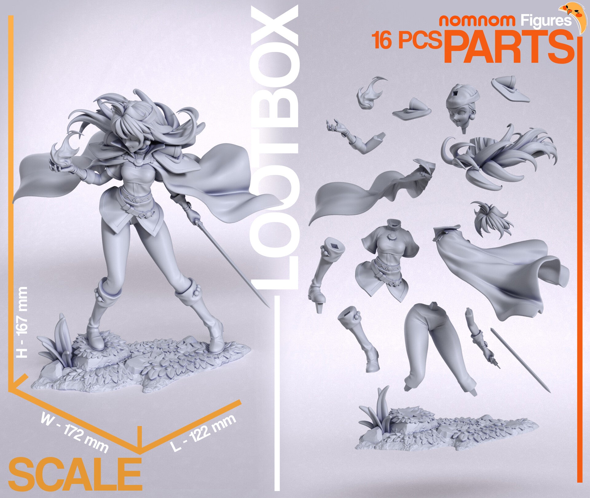Lina Inverse — studio render 3