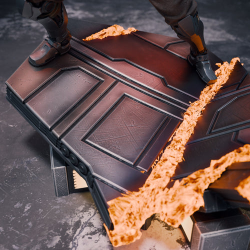 Ahsoka Tano and Darth Maul Star Wars resin figure by CA 3D Studios — studio preview 2