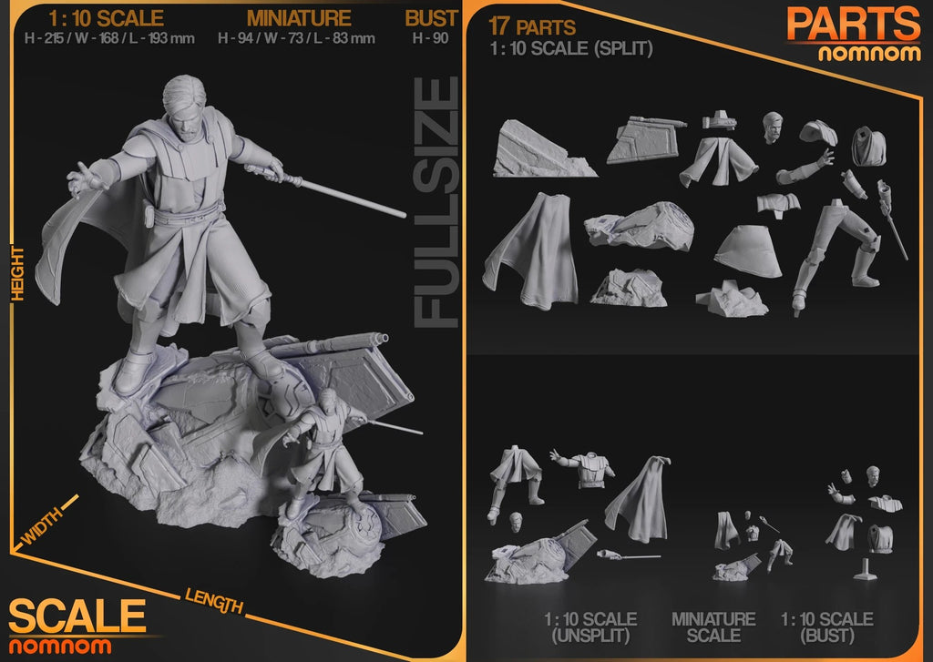 Obi-Wan Kenobi — studio render 3