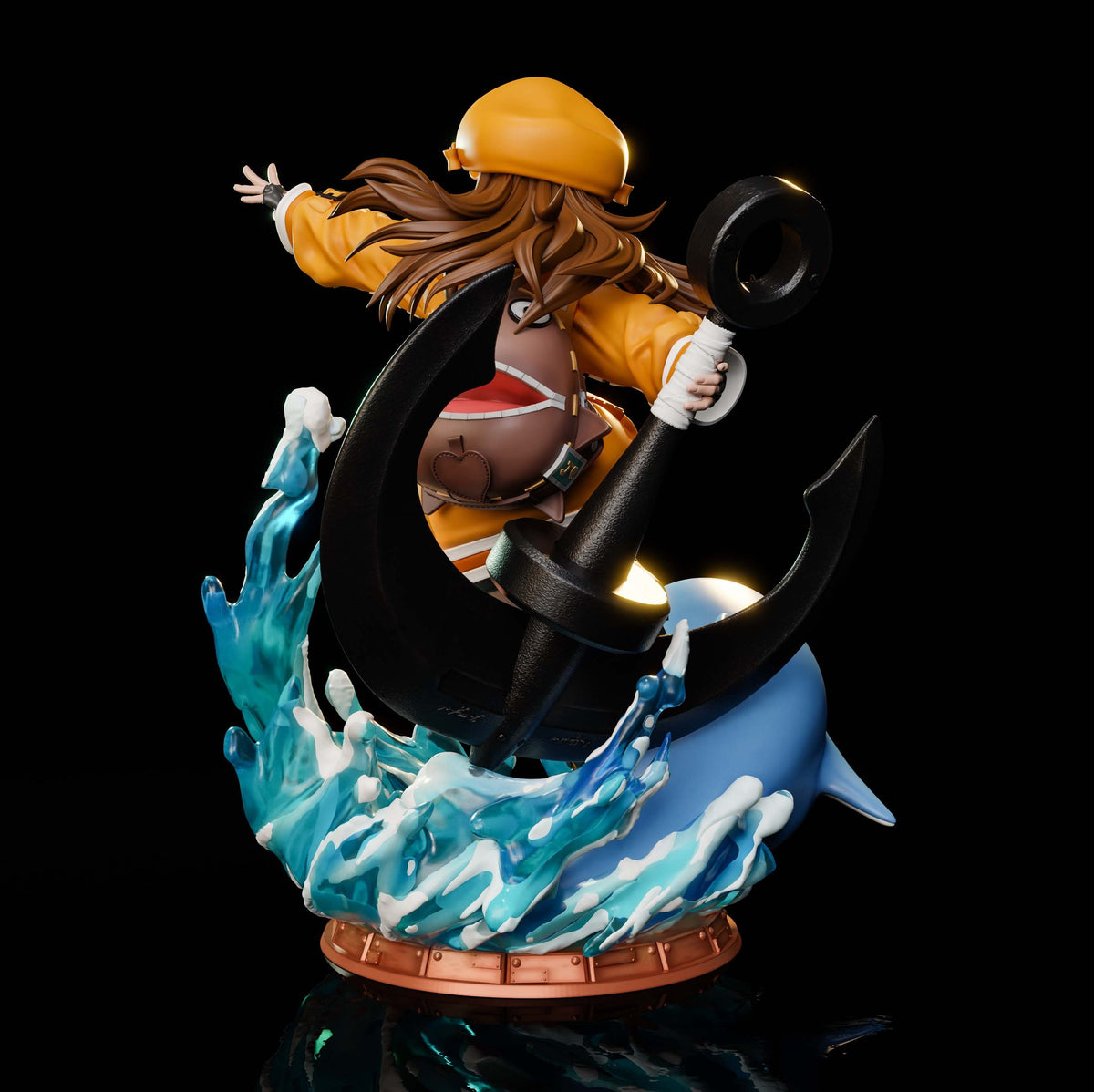 May (Guilty Gear) resin figure by Tenshi Figures — studio render 6