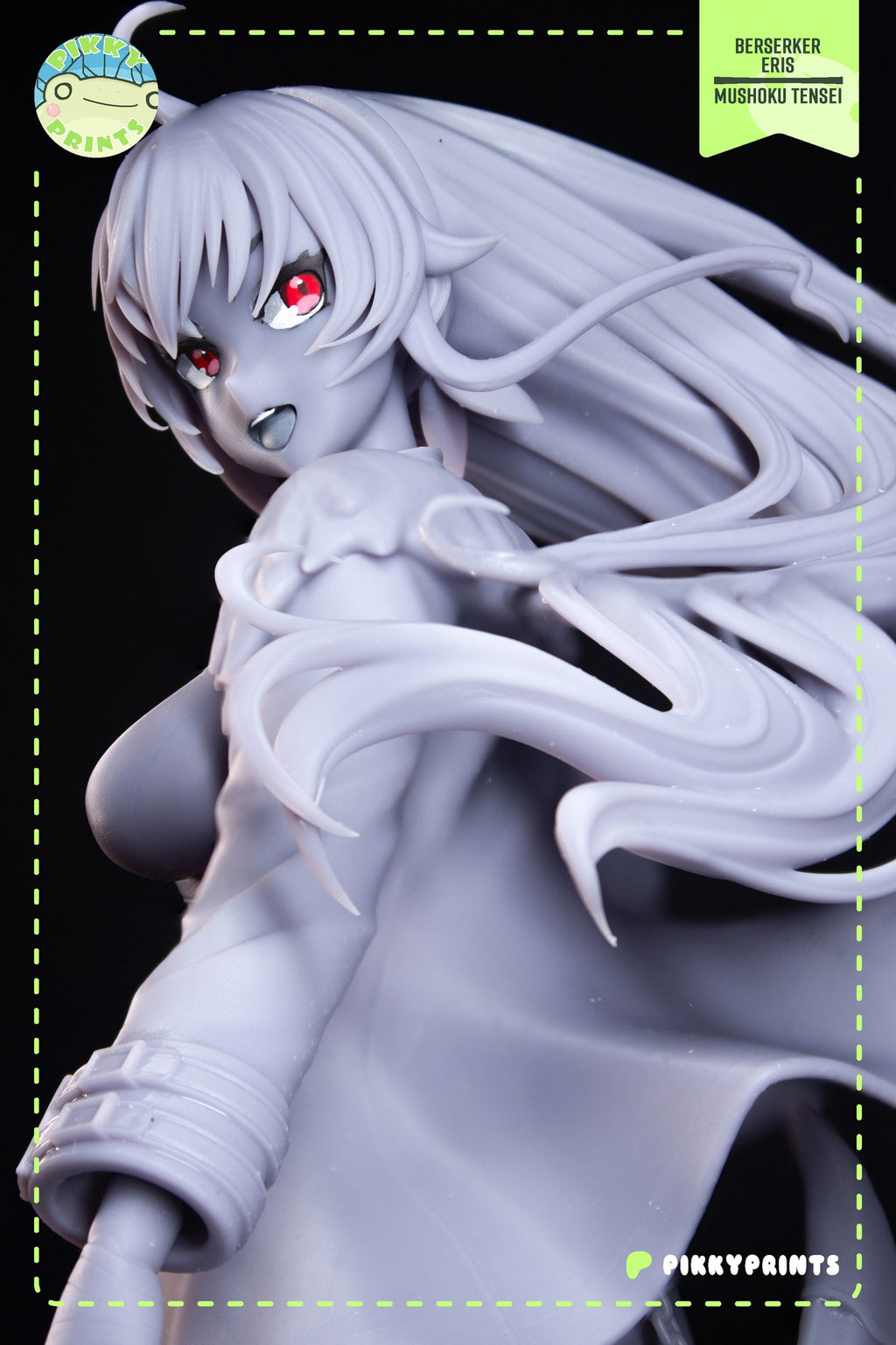 Eris Boreas Greyrat (Mushoku Tensei) resin figure by PikkyPrints — studio render 8