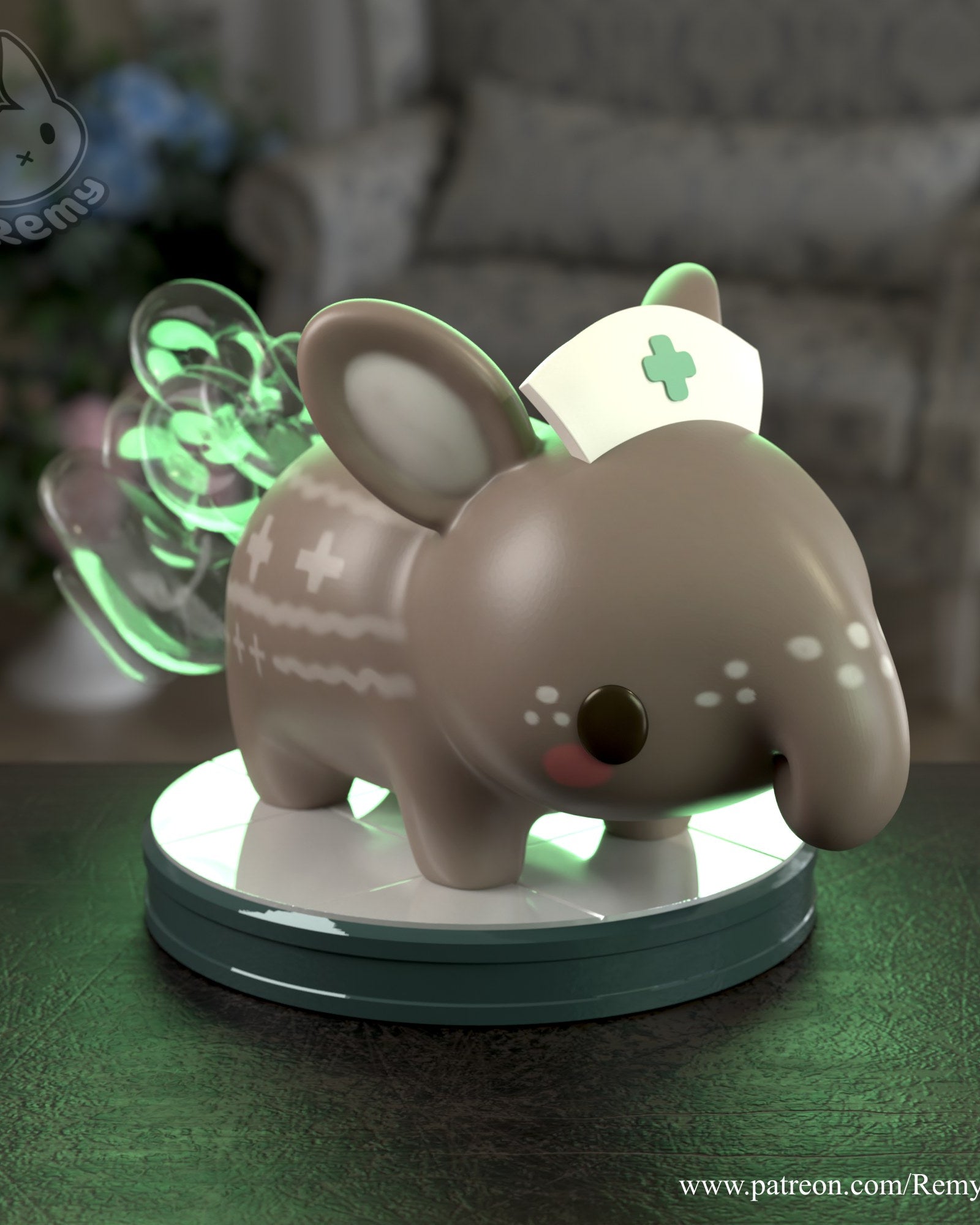 Nimi Nightmare (VTubers) resin figure by RemyJF — studio render 1