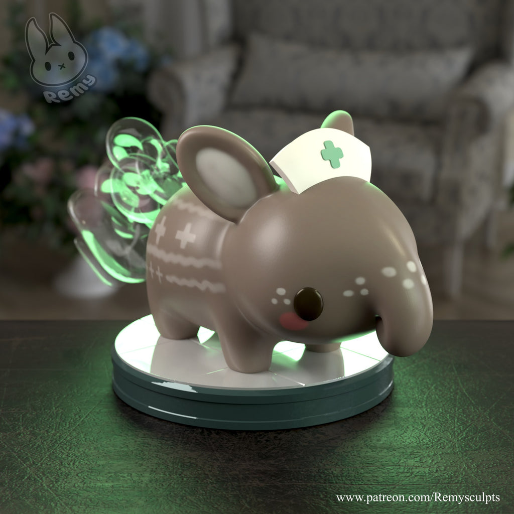 Nimi Nightmare (VTubers) resin figure by RemyJF — studio render 1