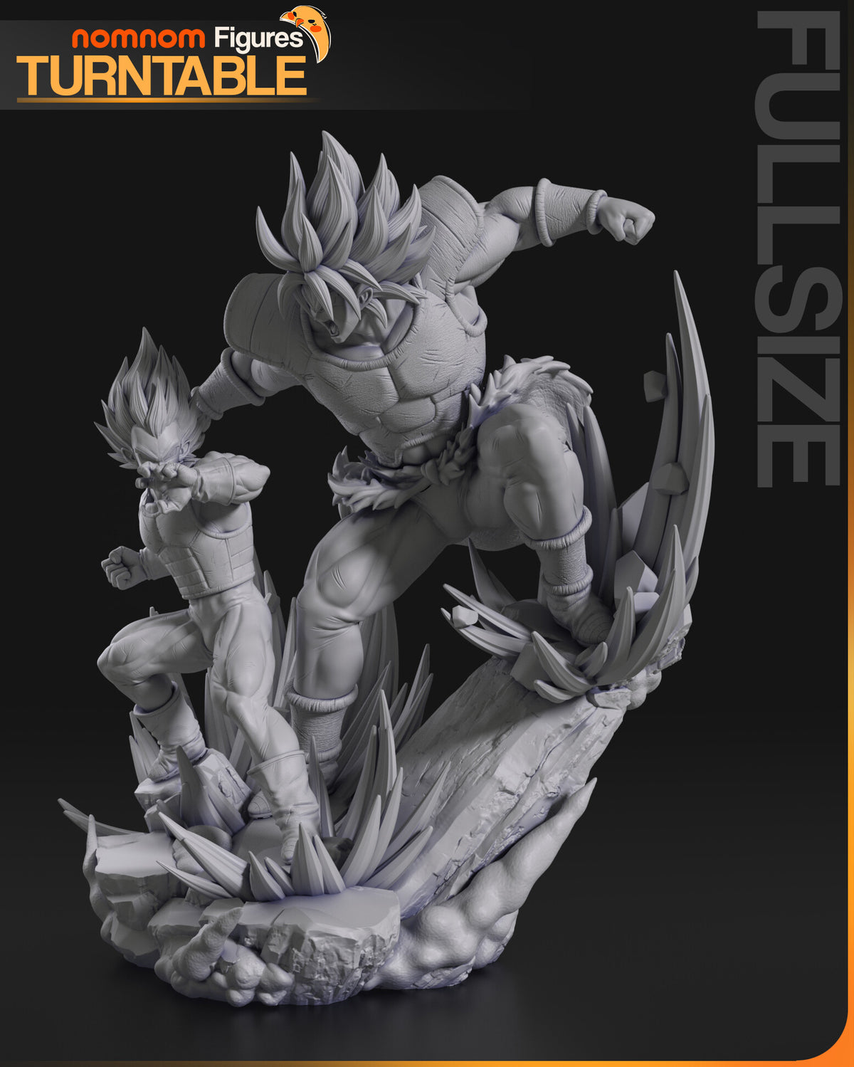 Vegeta Vs Broly — studio render 5