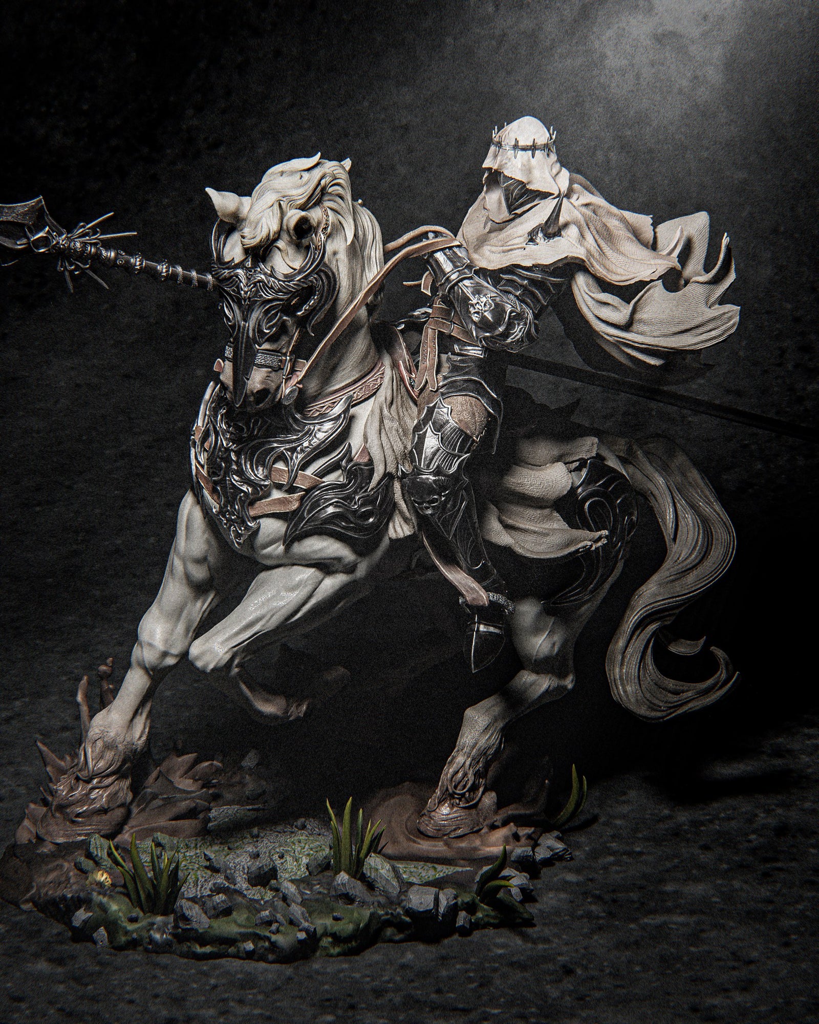 Dareios _Original Characters resin figure by CA 3D Studios — studio preview 3