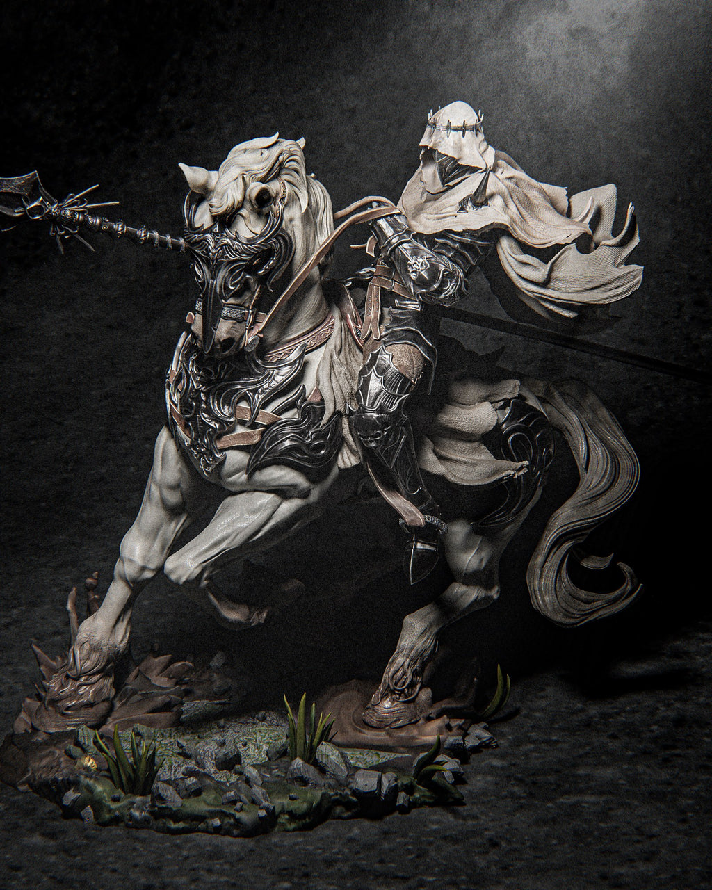 Dareios _Original Characters resin figure by CA 3D Studios — studio preview 3