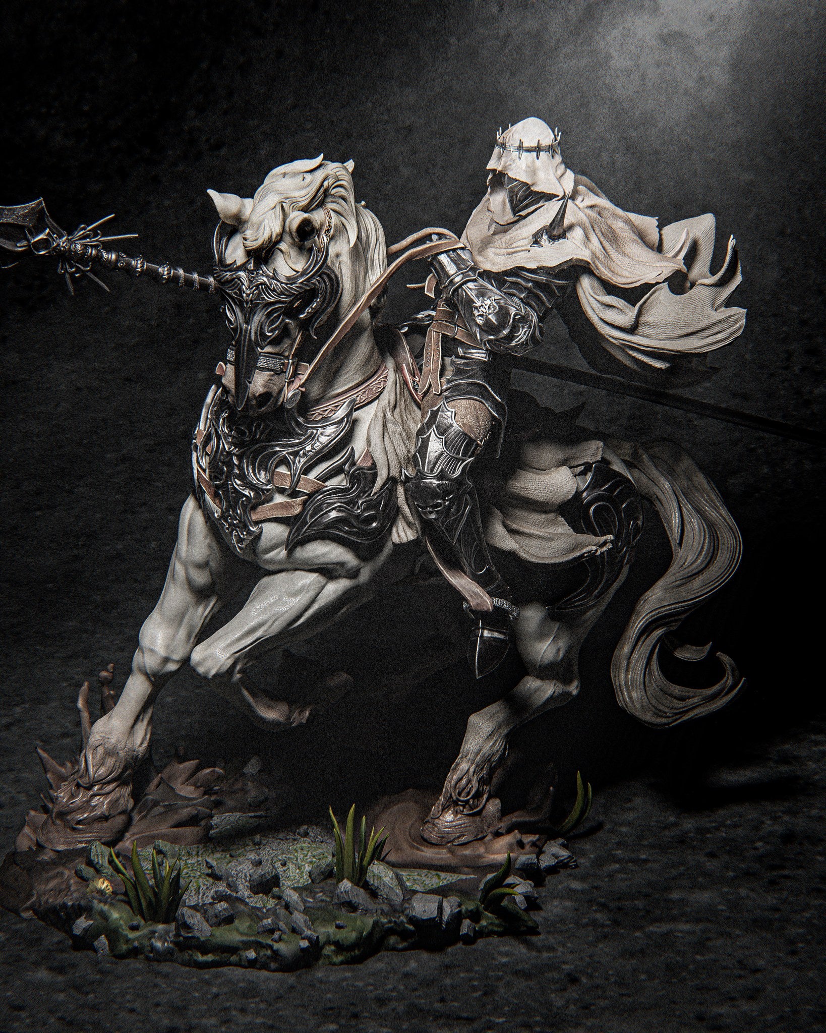 Dareios _Original Characters resin figure by CA 3D Studios — studio preview 3