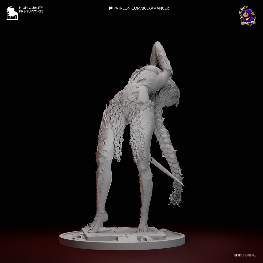 Orin the Red (Baldur's Gate) resin figure by Bulkamancer — studio render 10