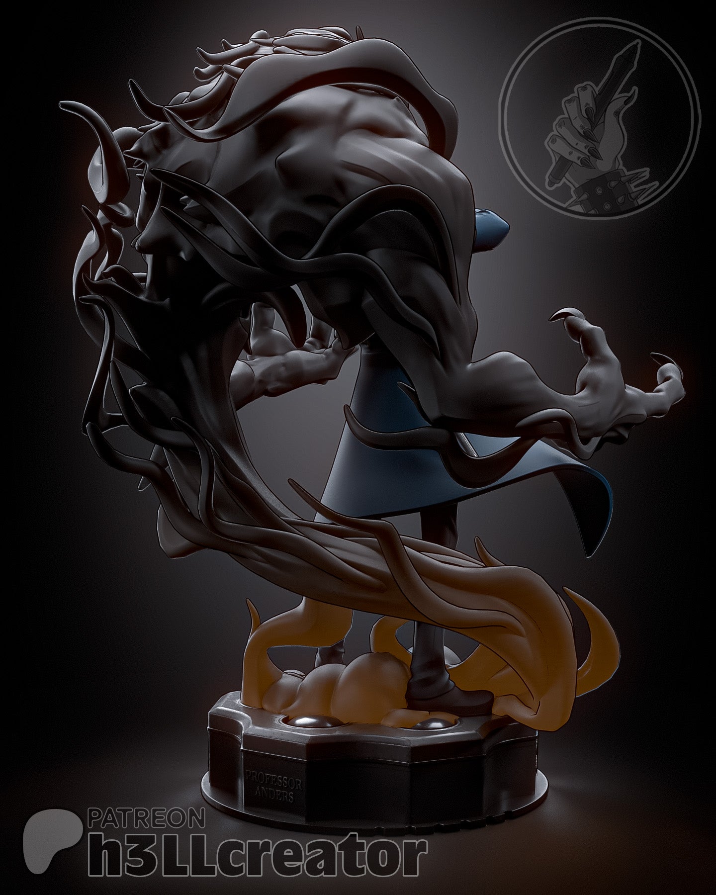 Percival de Rolo (Critical Role) resin figure by h3LLcreator — studio render 8
