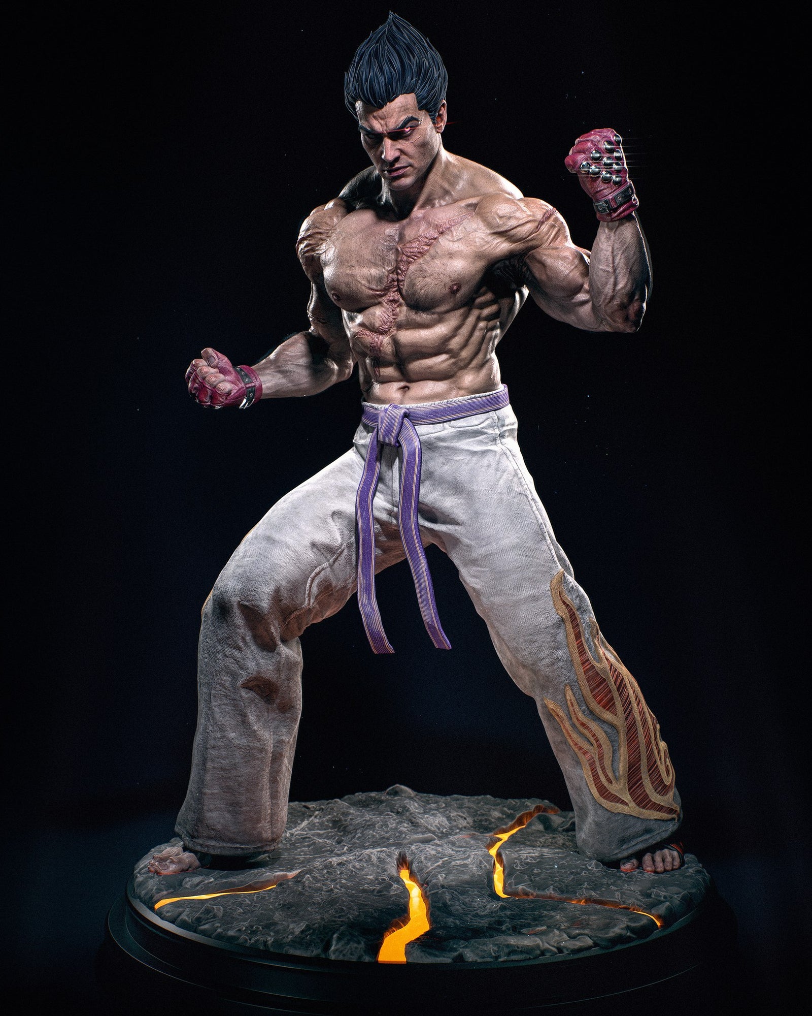 Kazuya Mishima — studio render 5