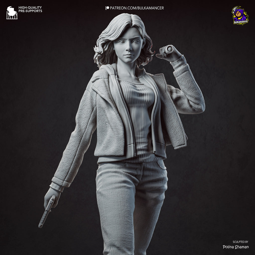 Grace Ashcroft (Resident Evil) resin figure by Bulkamancer — studio render 10