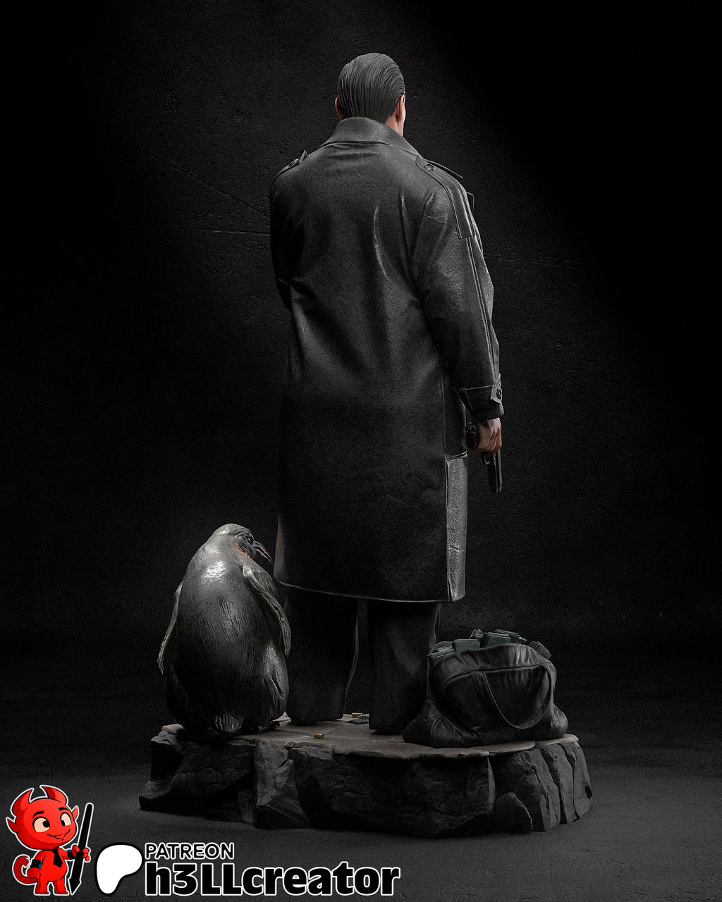 Oswald Cobb (DC) resin figure by h3LLcreator — studio render 11