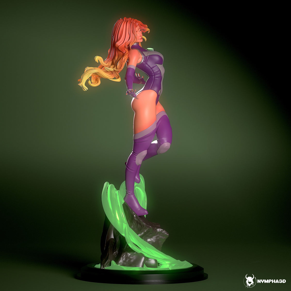 Starfire (DC Comics) resin figure by Nympha — studio render 5