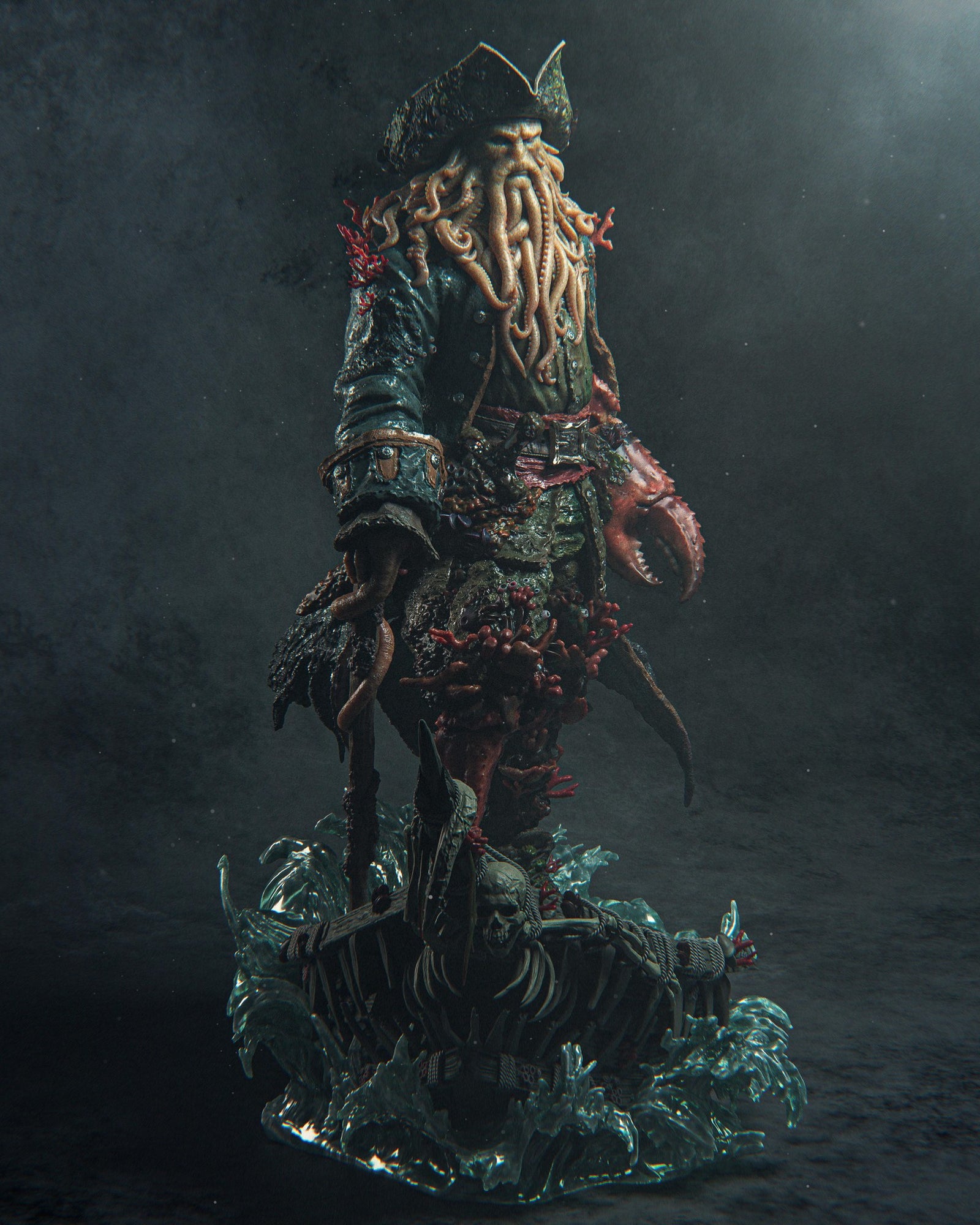 Davy Jones — studio render 4
